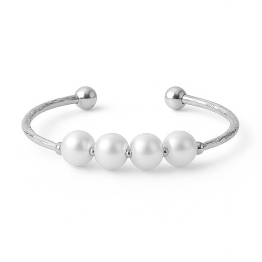 Anxiety Ring (parel) zilver 925