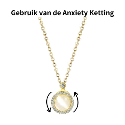 Anxiety Ketting (Parel) Goudkleurig Gebruik