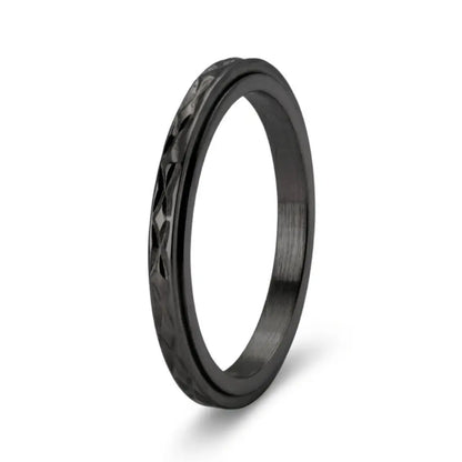 Anxiety Ring (Flux) Zwart