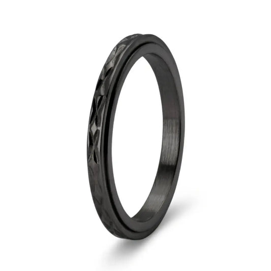 Anxiety Ring (Flux) Zwart