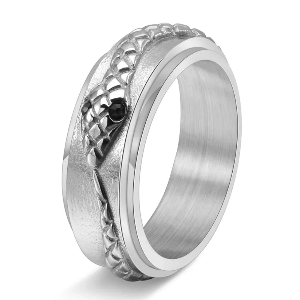 Anxiety Ring (Slang) Zilver