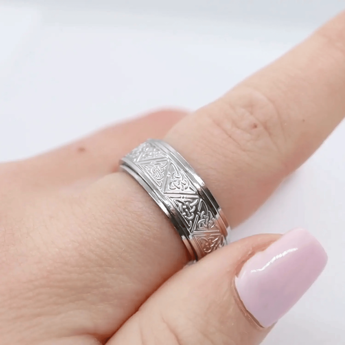 Despora Anxiety ring (Keltisch) Zilver – Despora