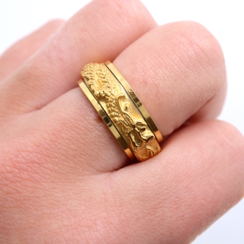 Despora Anxiety ring (Draak) Goud – Despora